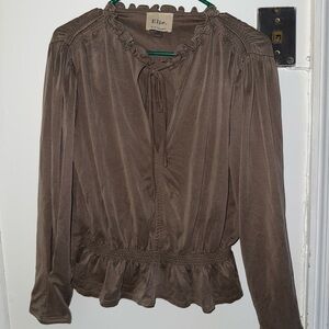 Elie. By Elie Tahari Women's Brown Top